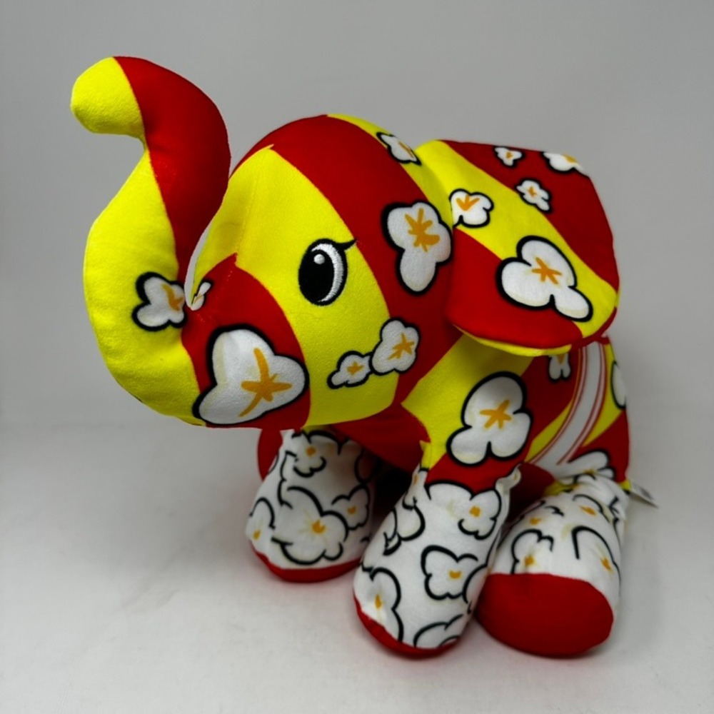 Pop Art Soft 16" Popcorn Mammoth Cornelius Elephant Plush Preloved Excellent